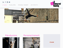 Tablet Screenshot of mtpersonaltraining.fi